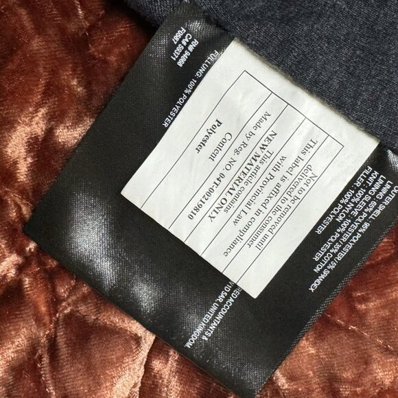 Bernardo Women's Brown Velvet Bomber Style Jacket Size Large - Picture 4 of 6